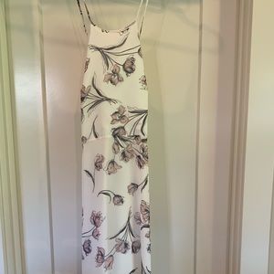 Lulus floral maxi dress- worn once!
